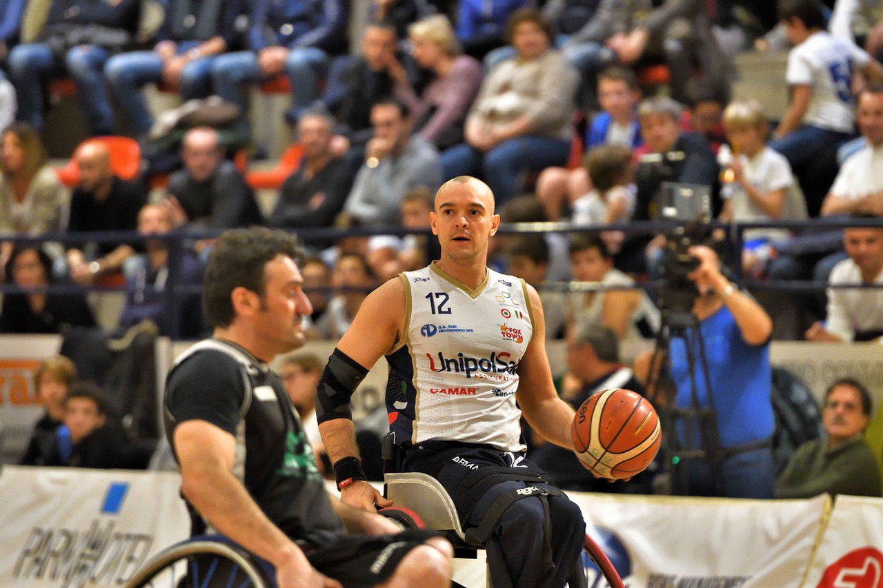 A Vicoforte il campione di basket in carrozzina Ian Sagar